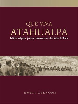 cover image of Que viva Atahualpa